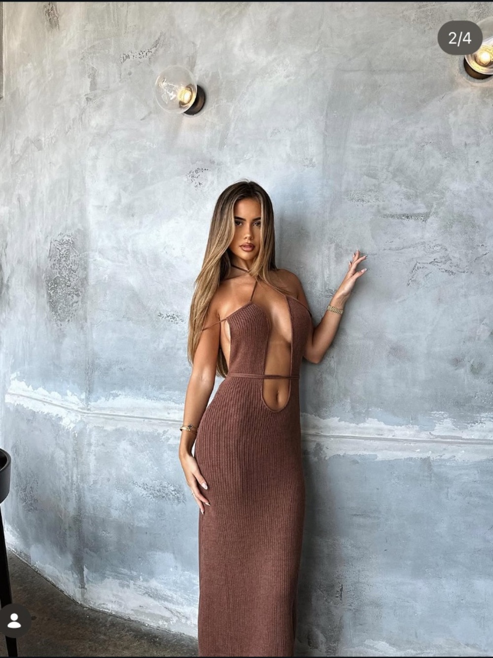 Sasha therese knit dress size s